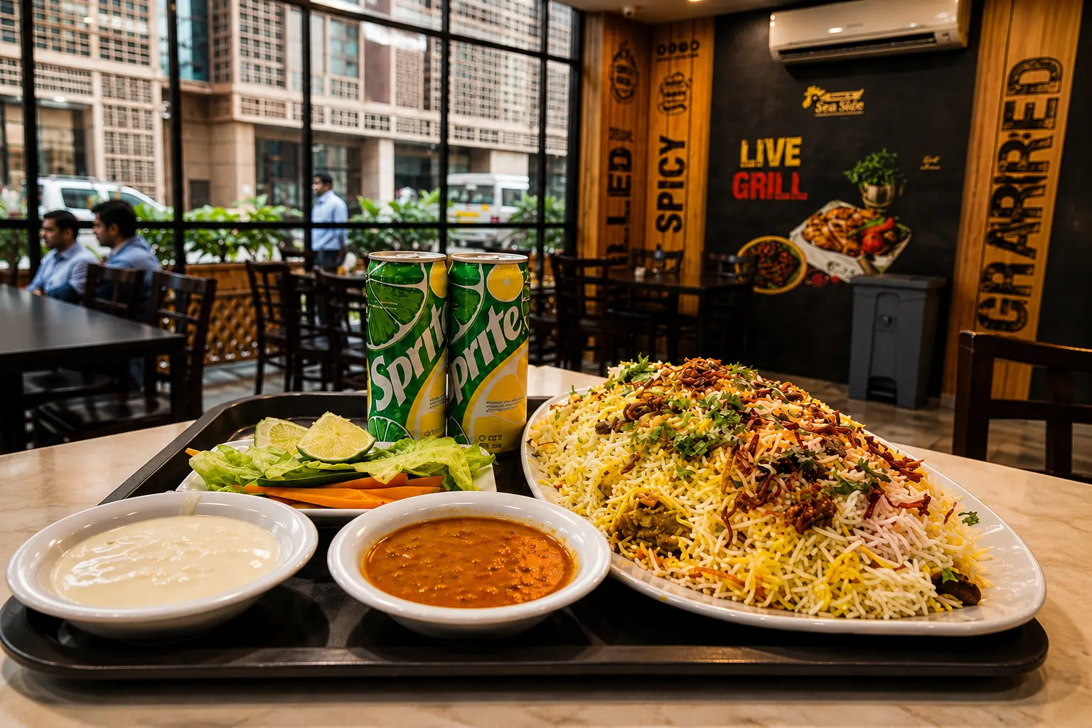 Specialty intercontinental wraps and rolls cooked to perfection