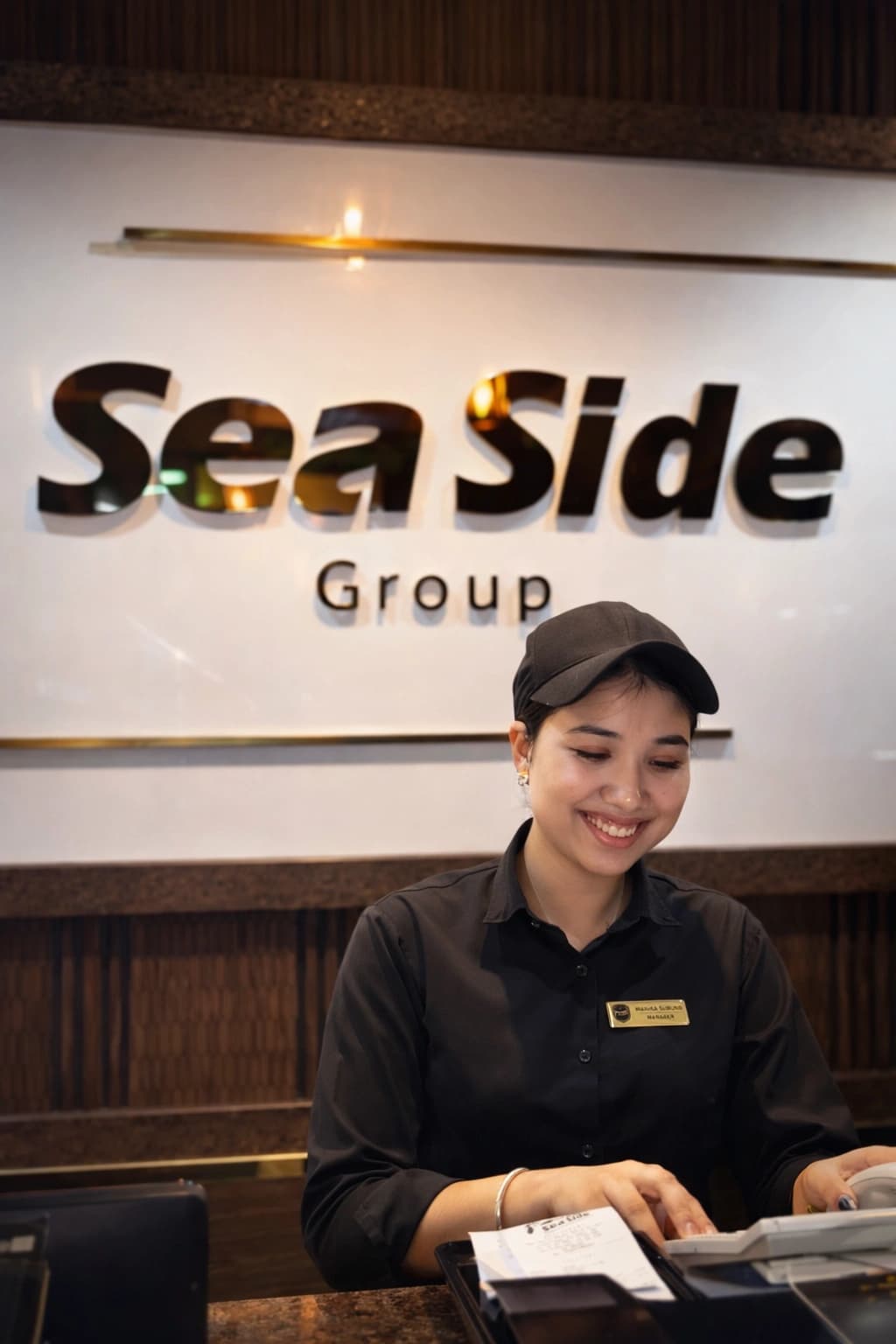 Our friendly staff at the service desk