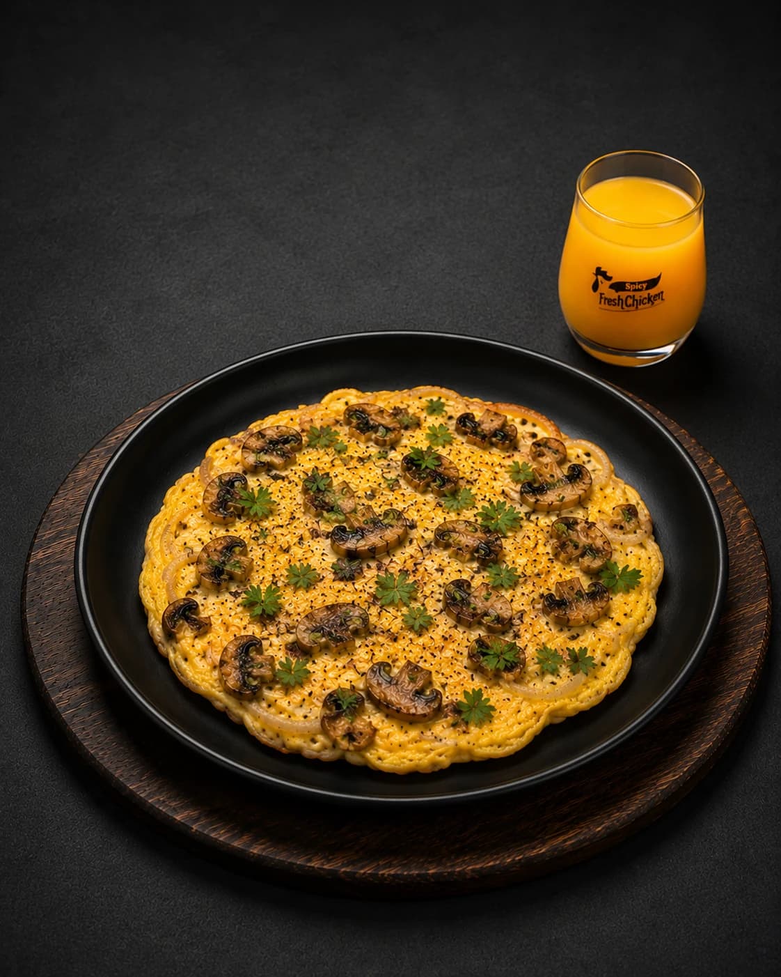 Mushroom Omelette