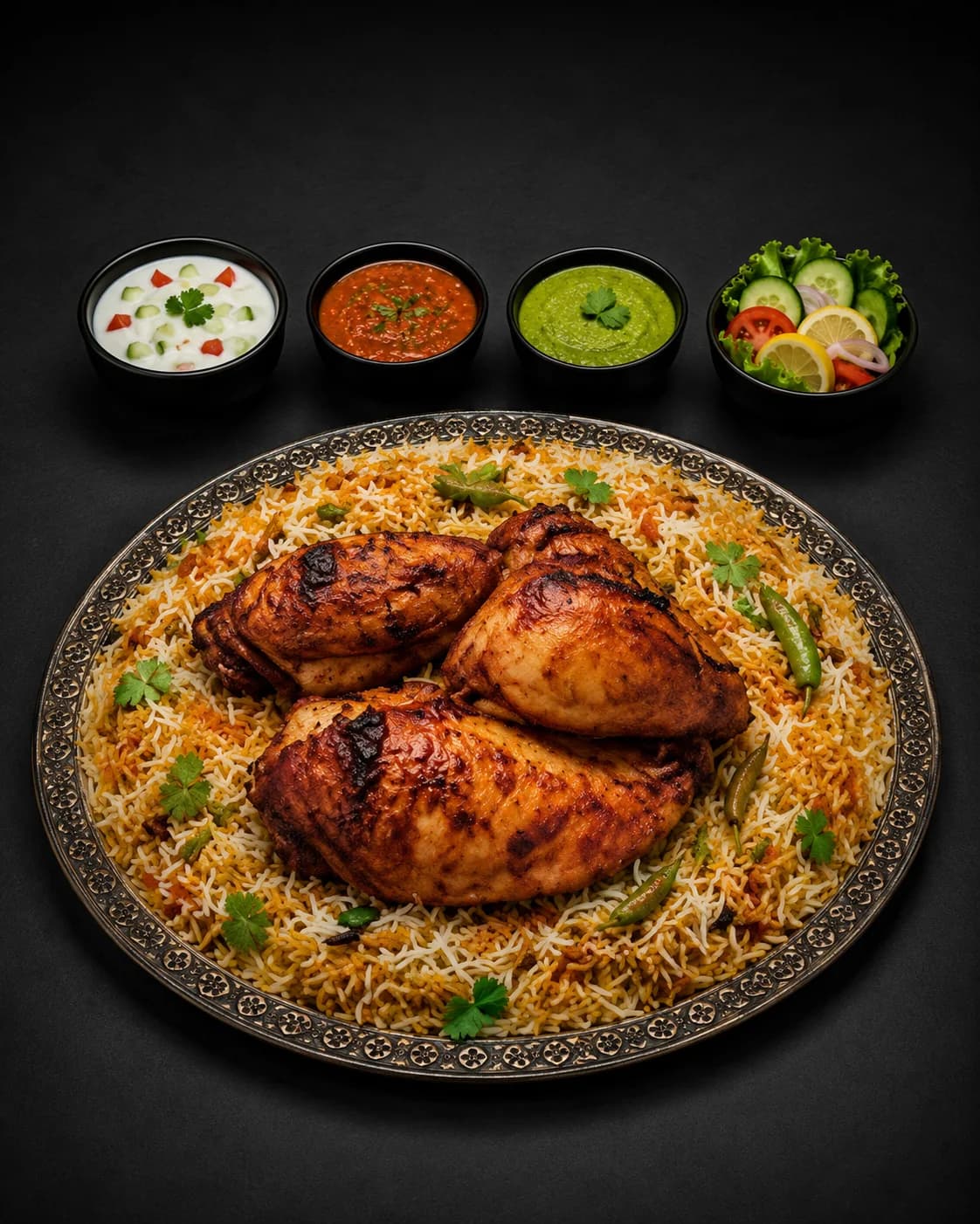 Grilled Chicken Biriyani